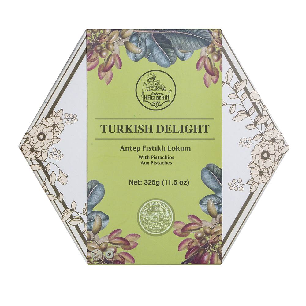 TURKISH DELIGHT WITH EXTRA PISTACHIO