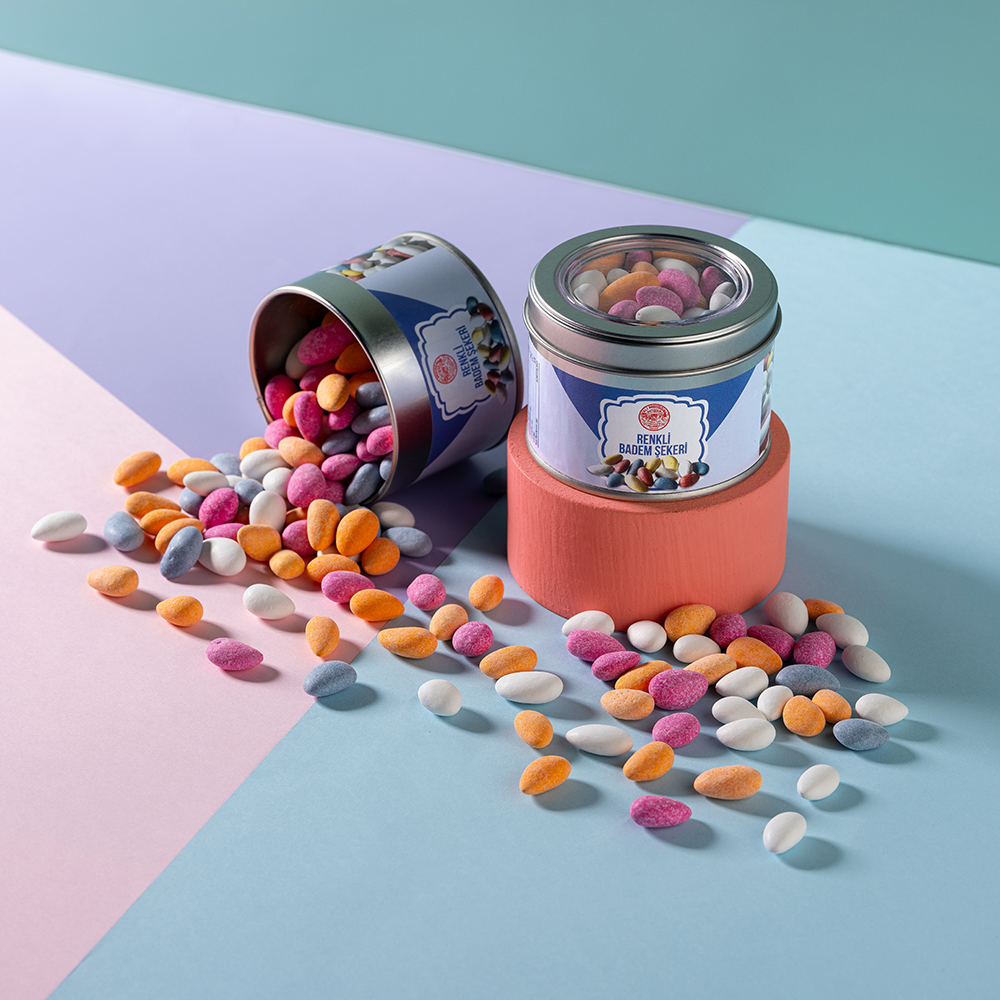 COLORFUL SUGAR COATED ALMONDS