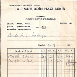 Fatura 1965